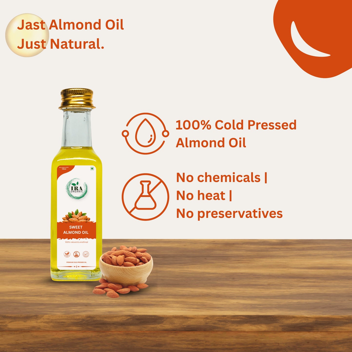 Cold Pressed Sweet Almond (Rogan Badam) Oil