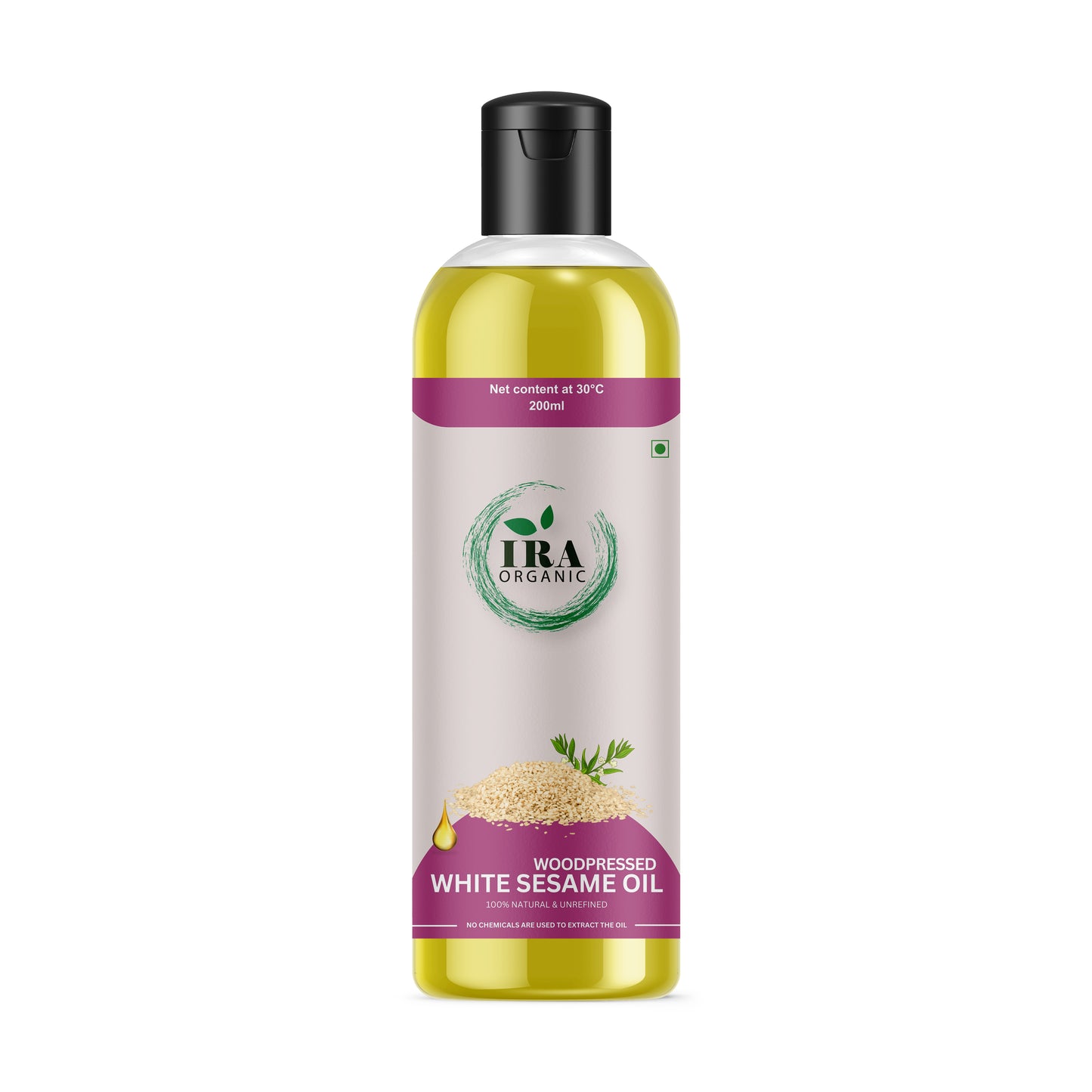 Wood Pressed White Til (Sesame) Oil