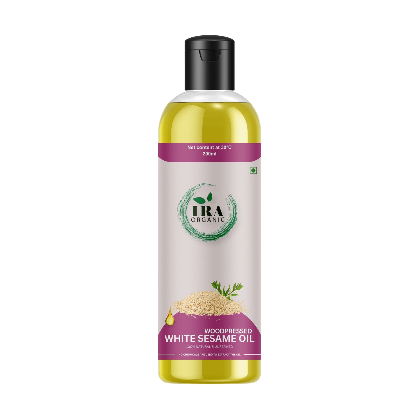 Wood Pressed White Til (Sesame) Oil